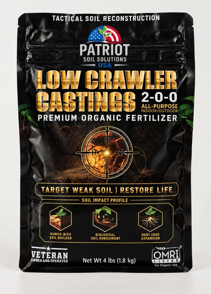 Low Crawler Castings 4 lb retail bag — Patriot Soil Solutions